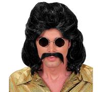 WIDMANN MILANO PARTY FASHION - Parrucca con barba, anni '70, discoteca, costumi in maschera