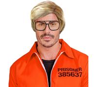 W WIDMANN MILANO Party Fashion - Parrucca da serial killer | Parrucca bionda a capelli corti in capelli sintetici per Halloween, feste a tema e Carnevale