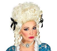WIDMANN MILANO PARTY FASHION - Parrucca donna coloniale, avorio, 18° e 19° secolo, carnevale, festa a tema