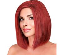 W WIDMANN MILANO Party Fashion - Parrucca Jenny, resistente al calore fino a 120 °C, facile da curare e dall'aspetto naturale, per tutti i giorni