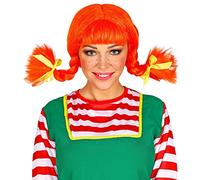 W WIDMANN MILANO Party Fashion Parrucca Ragazza Dispettosa con Trecce Modellabili da Donna