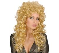 WIDMANN 5958E - Parrucca Attractive Adulto Donna, Anni '60, Carnevale, Feste A Tema, Taglia Unica, Colore Biondo