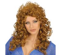 W WIDMANN MILANO – Parrucca Party Fashion riccia da donna, capelli sintetici lunghi per carnevale