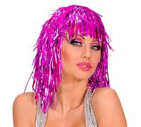 W WIDMANN MILANO Party Fashion - Parrucca tinsel, Disco Fever, Carnevale