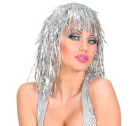 W WIDMANN MILANO Party Fashion - Parrucca tinsel, Disco Fever, Carnevale