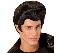 W WIDMANN MILANO Party Fashion Rockabilly Boy Parrucca - Nero