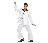 W WIDMANN MILANO Party Fashion - Set costume anni '70 | Costume da discoteca con camicia, gilet, giacca e pantaloni per il Carnevale, feste a tema e spettacoli di ballo