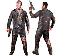 W WIDMANN MILANO Party Fashion - Set costume cyborg con maschera, outfit completo per Halloween e Carnevale