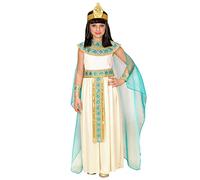 W WIDMANN MILANO Party Fashion - Costume da Cleopatra per bambini, abito, regina egiziana, costumi in maschera