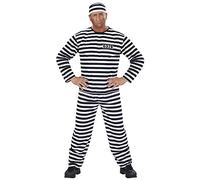 W WIDMANN MILANO Party Fashion - Set costume da detenuto da uomo