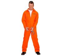 W WIDMANN MILANO Party Fashion - Costume da detenuto, carcerato, galeotto, festa a tema, carnevale, Halloween