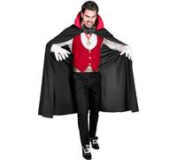 W WIDMANN MILANO Party Fashion - Costume da vampiro, gotico, succhiasangue, conte oscuro, costume di Halloween