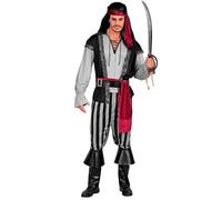 W WIDMANN MILANO Party Fashion - Set costume pirata, bandito, corsaro dei mari, per carnevale, feste a tema