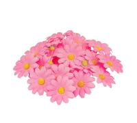 W WIDMANN Milano Party Fashion - Set di 20 Fiori di Stoffa, Fiori Artificiali per Fai da Te, bricolage, Carnevale e Decorazioni per Feste