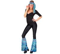 W WIDMANN MILANO Party Fashion - Set anni '60, fascia e guanti, hippie, flower power, Schlagermove