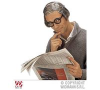 Widmann-8387R Calotta con Riporto Adulto, Grigio, Taglia Unica, WDM8387R