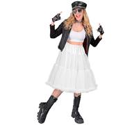 W WIDMANN MILANO Party Fashion - Sottogonna in tulle ca. 65 cm, tutù, sottoveste per donna, accessori per costumi, carnevale