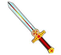 Widmann - Spada in schiuma morbida, per bambini, spada da gioco, arma, soldato, festa a tema, carnevale