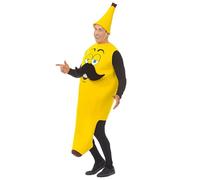 W WIDMANN MILANO Party Fashion, SR Banana Costume, design unico e divertente, comfort ottimale, facile da indossare, tema festivo, qualità premium, perfetto per tutte le celebrazioni