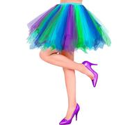 W WIDMANN MILANO Party Fashion - Tutù per adulti, gonna a più strati in tulle, per costumi, carnevale, festival, Halloween