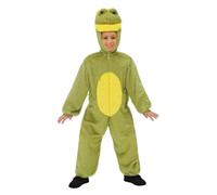 W WIDMANN MILANO Party Fashion Video Delta - Costume da Rana in Peluche, Taglia 3/5 Anni