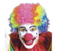 W WIDMANN MILANO Party Fashion Video Delta - Parrucca Riccia, Multicolore