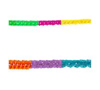 W WIDMANN MILANO Party Fashion- Widmann 05333-Ghirlanda Boa, Multicolore, 3 m, Ø 8 cm, Decorazione, Tema, Carnevale, Feste estive, 05333