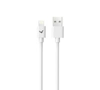 W Wonder Full Power - Cavo USB-A a Lightning da 1 m, Colore: Bianco