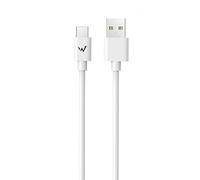 W Wonder Full Power - Cavo USB-A a USB-C da 1 m, Colore: Bianco