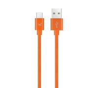 W Wonder Full Power - Cavo USB-A a USB-C da 2 m, Colore: Arancione