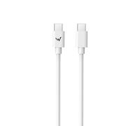 W Wonder Full Power - Cavo USB-C a USB-C da 1 m, Colore: Bianco