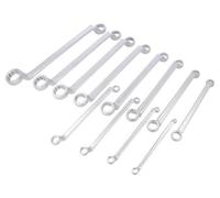 W003318 Set di chiavi anello in acciaio pz.: 12 Workpro