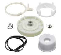 W10721967 Kit frizione puleggia lavatrice W10006384 Compatibile con Whirlpool, Compatibile con Kenmore, W10721967 W10006356 AP5951296