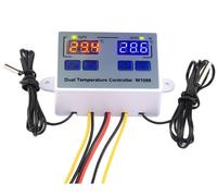 W1088 Termostato Digitale led Doppio Controller Temperatura 220V riscaldamento