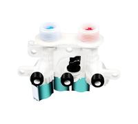 W11096268 W11220230 Adattatore per ingresso acqua Raccordi idraulici Doppio connettore per tubi di scarico Sostituzione per lavatrice W10632527 W10758829 W10853296, 13,8 x 10,9 cm