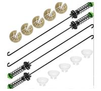 W11130362 Kit di barre di sospensione for lavatrice da 4 pezzi, for lavatrici - Adatto a 11022352510, WTW5000DW2, MVWC565FW0, WTW5000DW0 Durevole