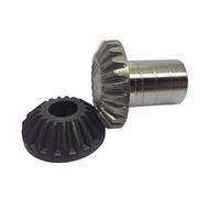 W11192795 - Miscelatore con leva smussata per ingranaggi e trasmissione a mozzo, compatibile con mixer Kitchenaid 6QT.