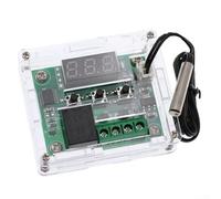 W1209 - Termostato digitale con regolatore di temperatura, da -50 a 110 °C, modulo interruttore di raffreddamento per riscaldamento e raffreddamento 12 V CC, con sensore, relè da 20 A per acquari