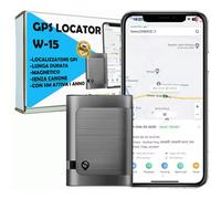 (W15)localizzatore gps senza canone lunga durata con sim anonima già attiva per 1 anno antifurto per auto moto agenzia investigati