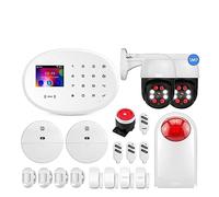 W204 4G WIFI GSM Tuya APP Smart Home Security Protection 8 Lingue Allarme Antifurto Pacchetto Allarme Centrale 2,4 Pollici
