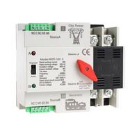 W2R Commutatore di trasferimento automatico Selettori elettrici Doppio interruttore di alimentazione ATS 63A 100A ATS 1 pz(W2R-2P-110V,2P 63A)