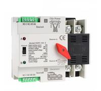 W2R Mini ATS 2P Interruttore di trasferimento automatico Selettori elettrici Doppio interruttore di alimentazione ATS 63A 100A ATS DP 1 Pz(W2R-2P-220V,2P 63A)