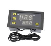 W3230 12V 24V AC110-220V Sonda linea 20A Controllo temperatura digitale Display LED Termostato con strumento di controllo riscaldamento/raffreddamento(DC12V)
