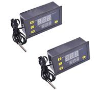 W3230 - Interruttore termico digitale per microcomputer, con display digitale (2 pezzi W3230, 110 V-220 V)