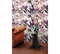 W4B Carta Da Parati Tropicale Rosa fatta in carta