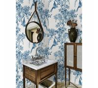 W4B Carta Da Parati Vintage Uccellini fatta in carta