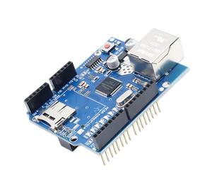 W5100 Ethernet Shield RUIZHI W5100 Scheda di espansione Ethernet con slot per schede SD Memorizzazione e trasferimento dei dati per Arduino
