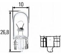 W5W 12V 5W STANDARD
