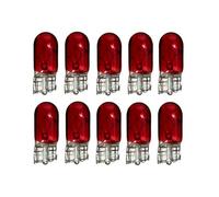 W5W Lampadina Set Di 10 Alogena 12V Posteriore Luci Rosse W2.1x9.5d