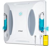 W6 - Robot per la pulizia delle finestre, con doppia funzione di spruzzo automatico con serbatoio da 60 ml, pulizia automatica 3800 Pa, modalità di pulizia a umido e rilevamento dei bordi